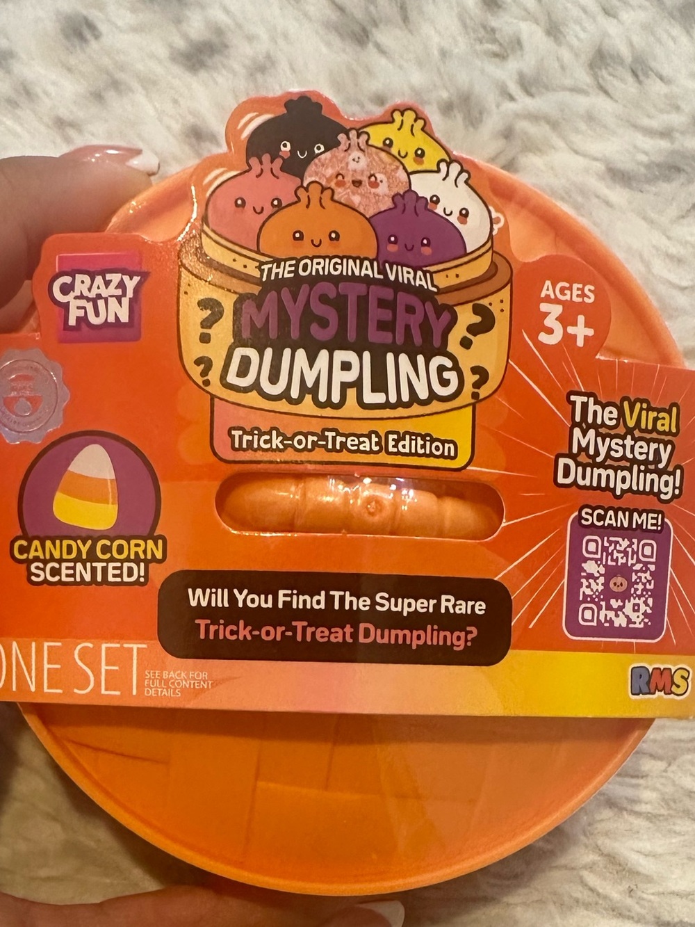 RMS 💯 Authentic Mystery Dumpling - Candy Corn Scented  Trick-or-Treat Edition